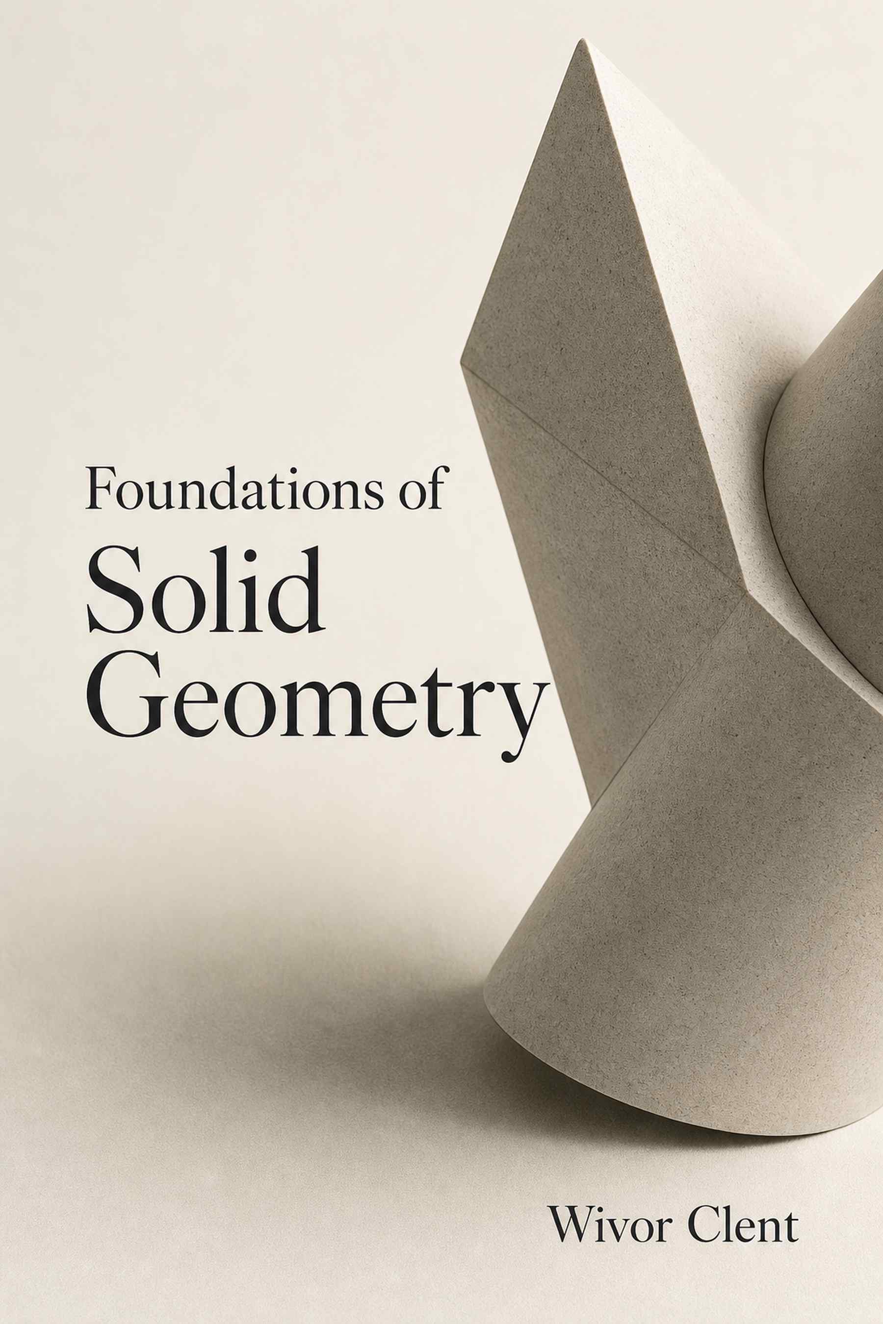 Front cover of Foundations of Solid Geometry by Wivor Clent