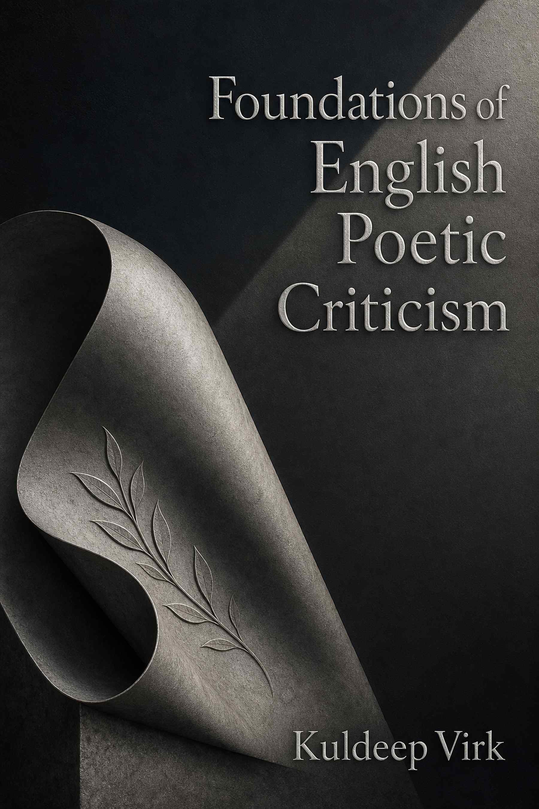 Cover of Foundations of English Poetic Criticism