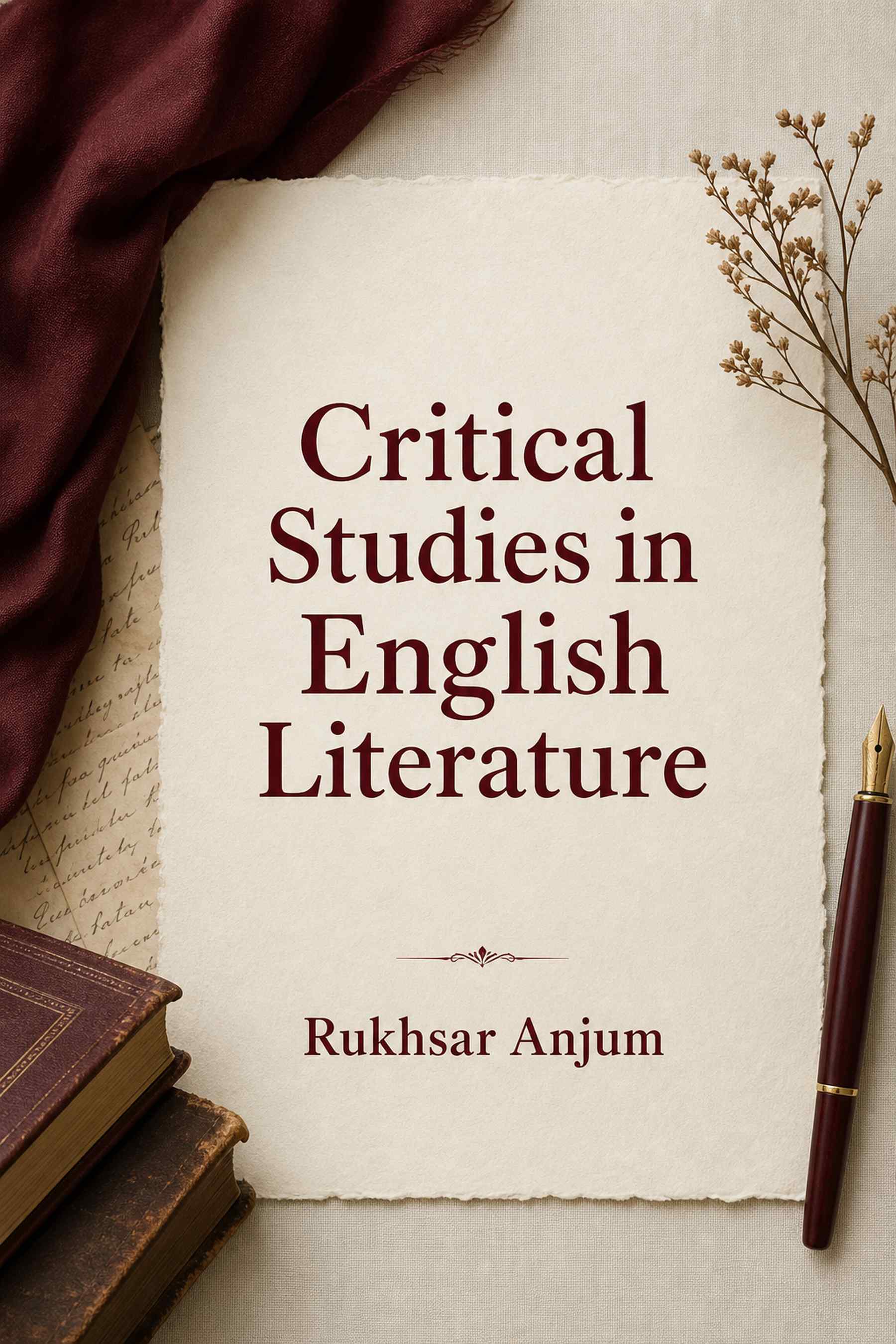 Cover of Critical Studies in English Literature