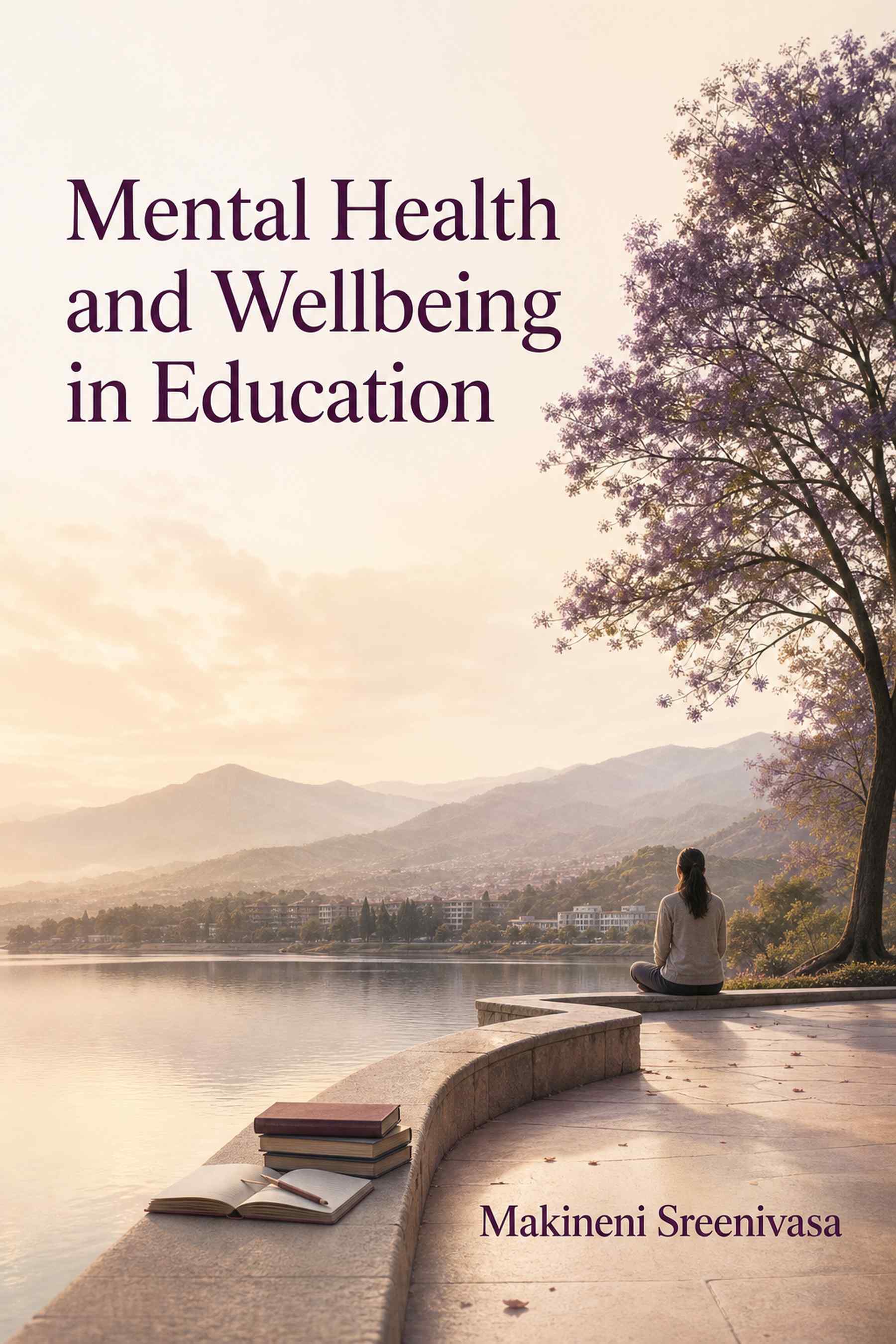 Front cover of Mental Health and Wellbeing in Education by Makineni Sreenivasa