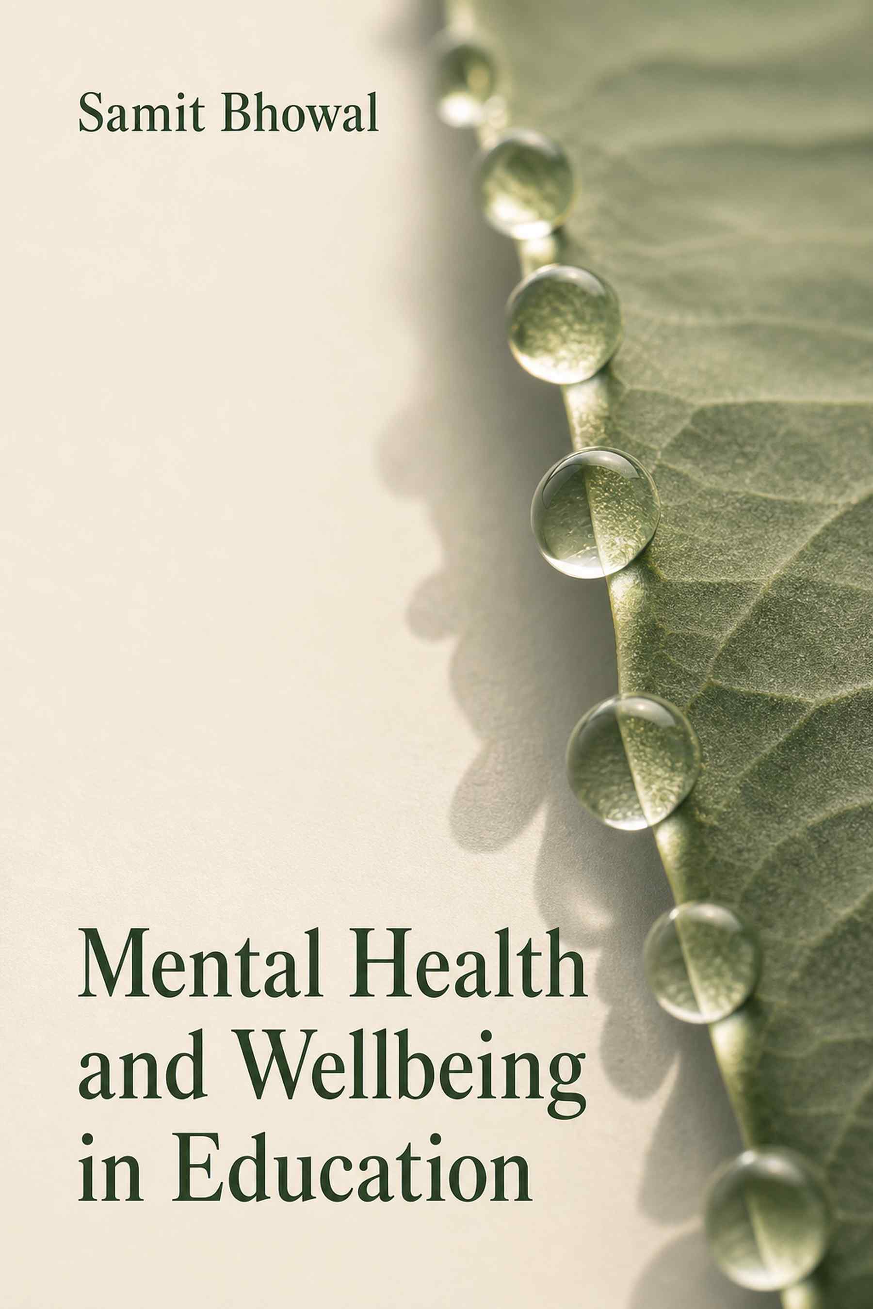 Cover of Mental Health and Wellbeing in Education