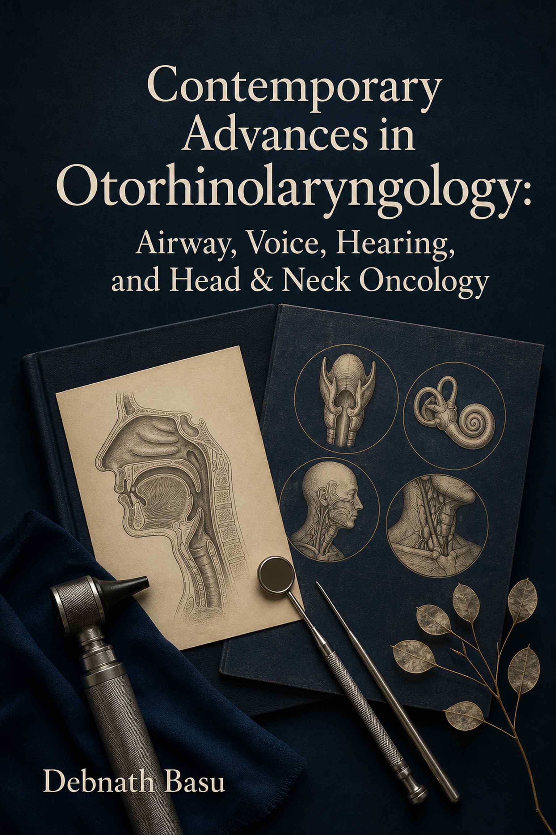 Front cover of Contemporary Advances in Otorhinolaryngology: Airway, Voice, Hearing, and Head & Neck Oncology by Debnath Basu