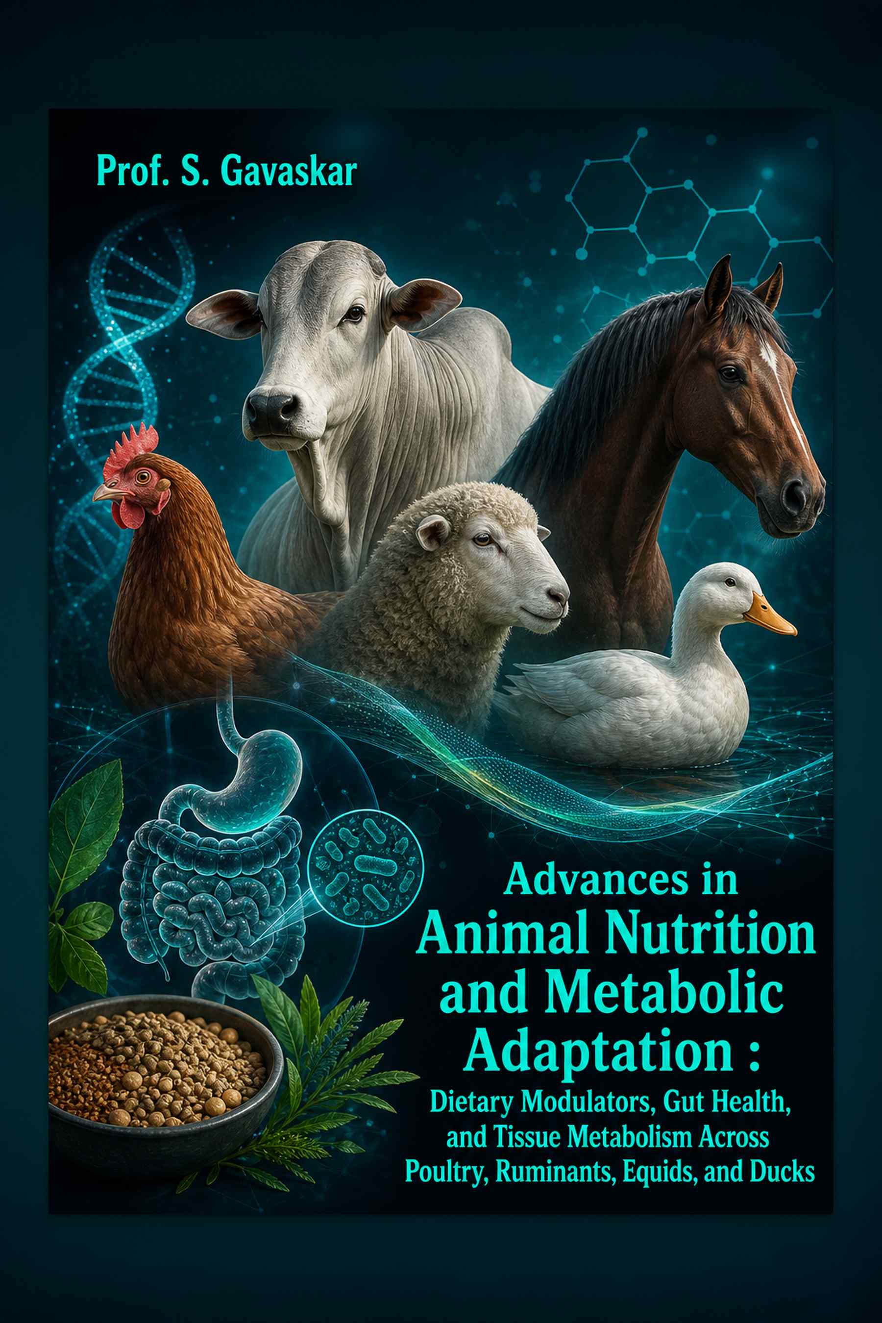 Cover of Advances in Animal Nutrition and Metabolic Adaptation : Dietary Modulators, Gut Health, and Tissue Metabolism Across Poultry, Ruminants, Equids, and Ducks