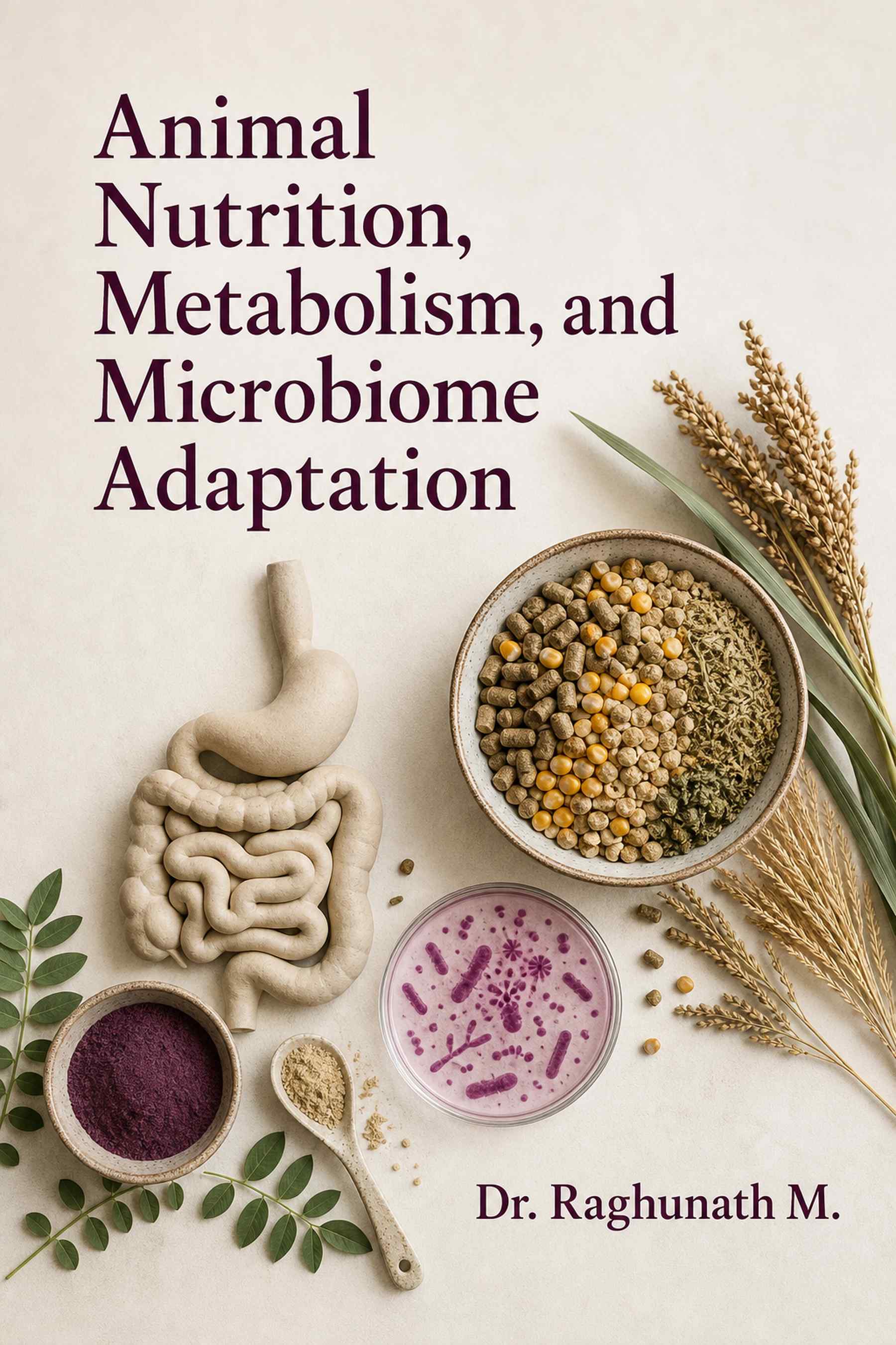 Front cover of Animal Nutrition, Metabolism, and Microbiome Adaptation by Dr. Raghunath M.
