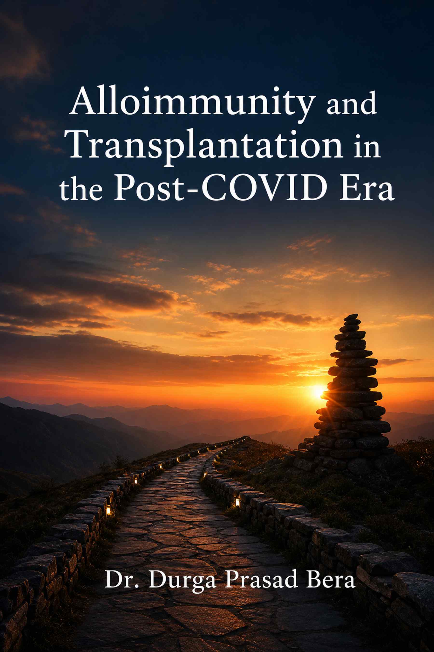 Front cover of Alloimmunity and Transplantation in the Post-COVID Era by Dr. Durga Prasad Bera