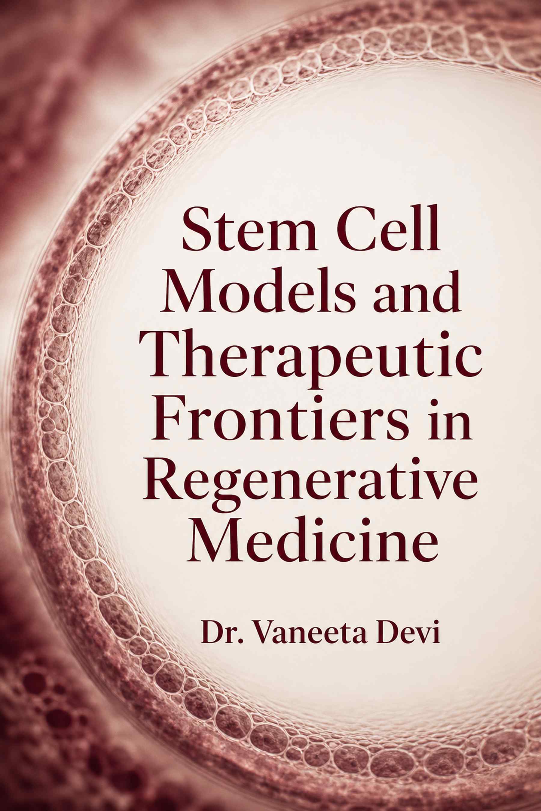 Cover of Stem Cell Models and Therapeutic Frontiers in Regenerative Medicine