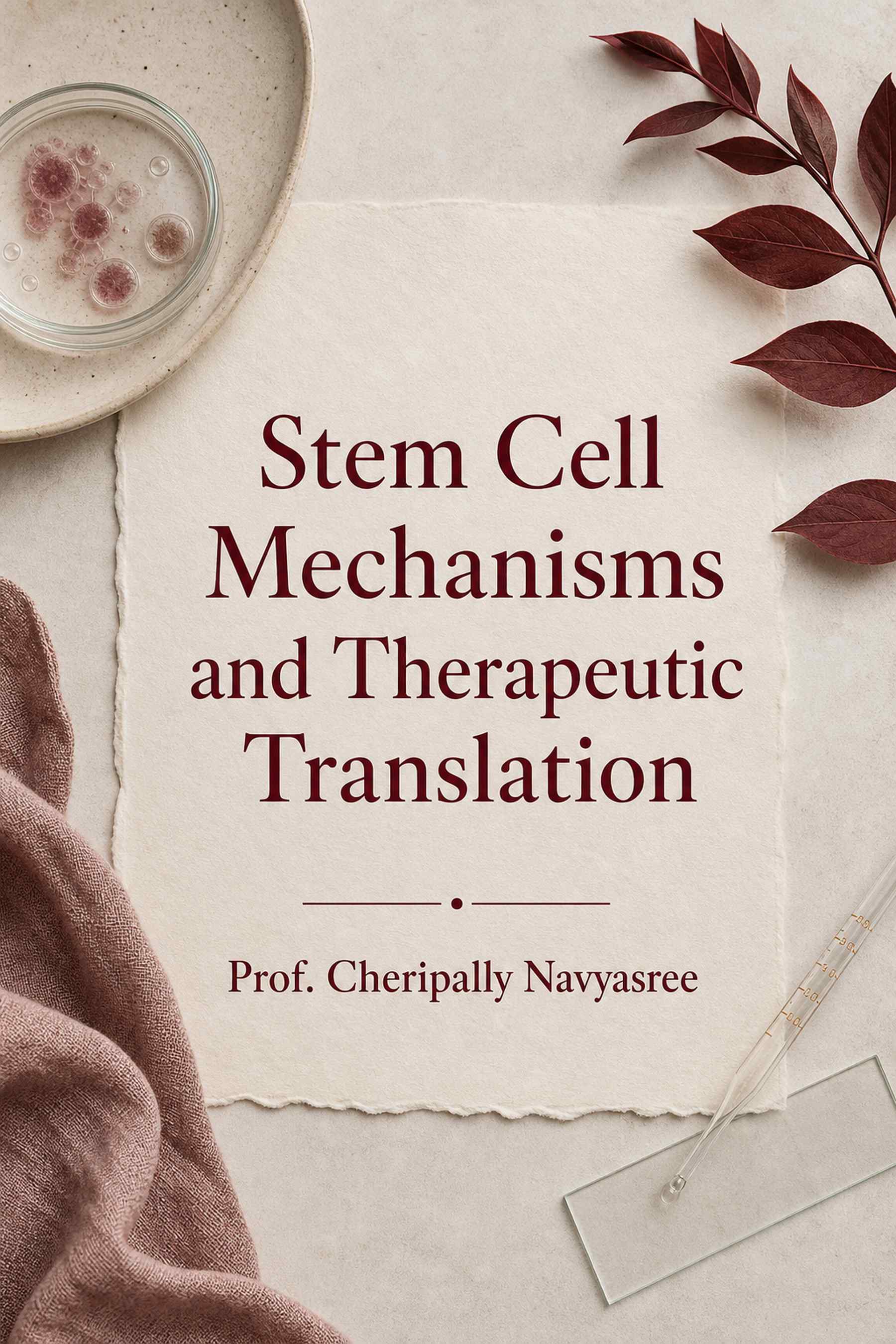 Cover of Stem Cell Mechanisms and Therapeutic Translation