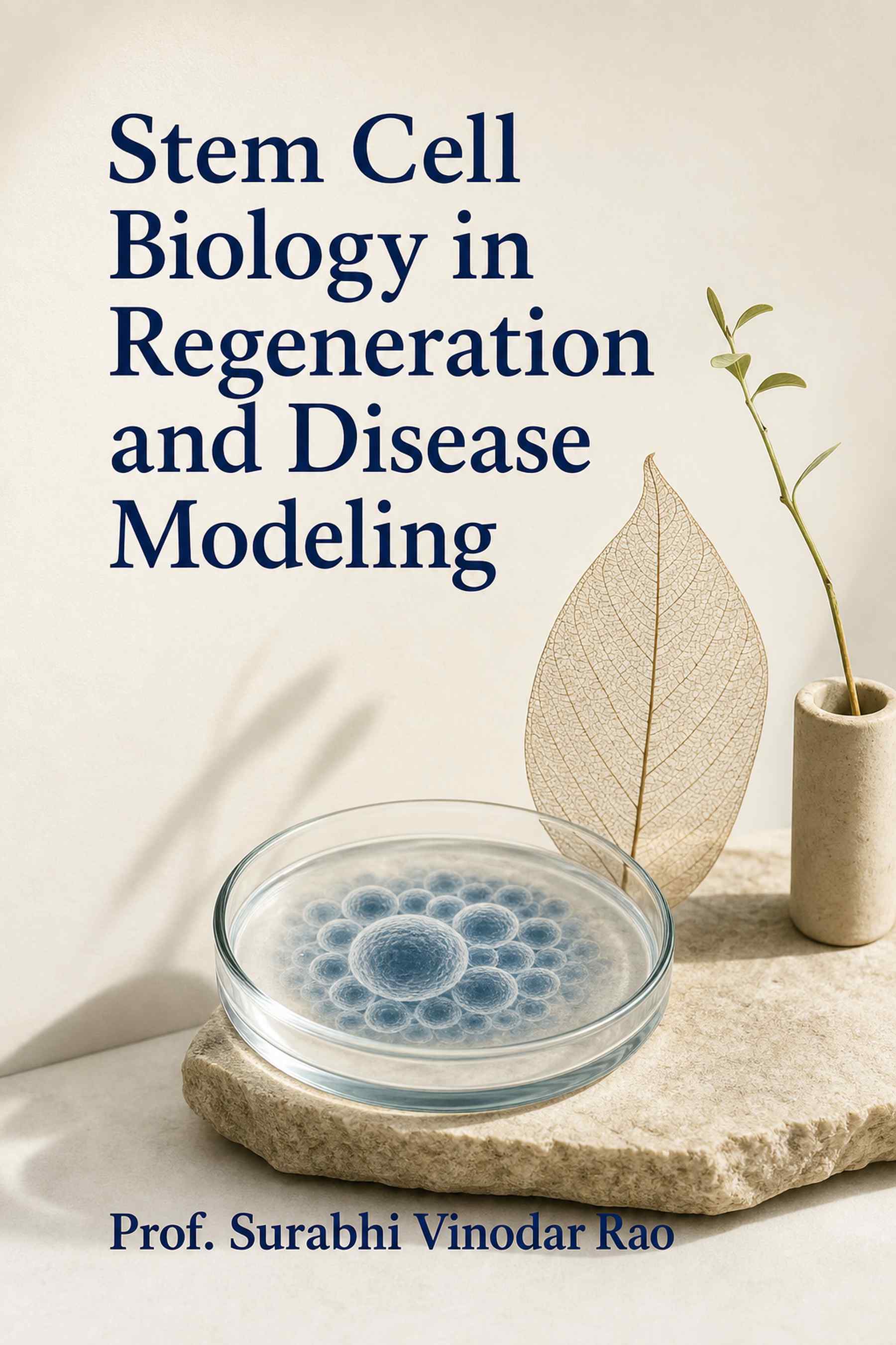 Front cover of Stem Cell Biology in Regeneration and Disease Modeling by Prof. Surabhi Vinodar Rao