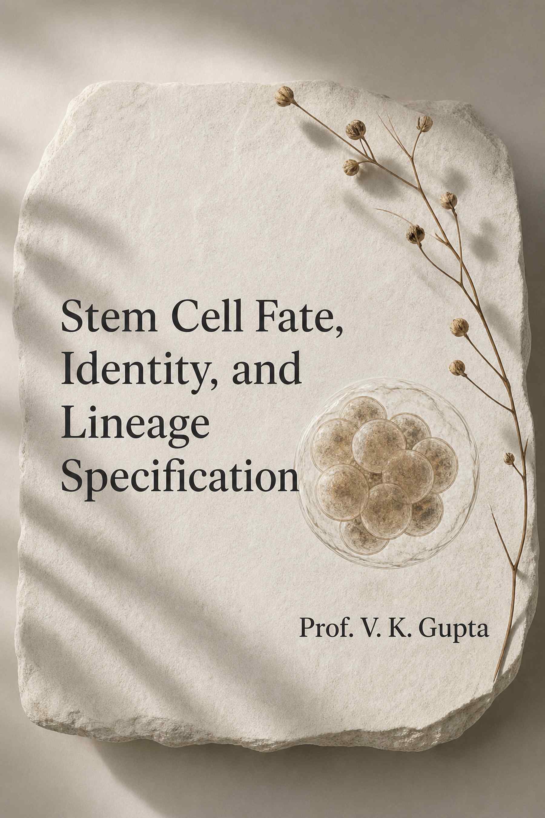 Front cover of Stem Cell Fate, Identity, and Lineage Specification by Prof. V. K. Gupta