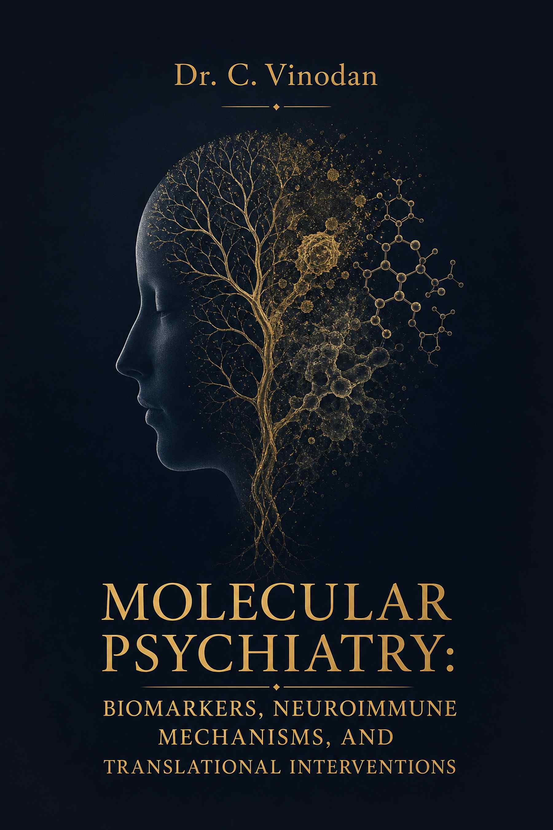 Front cover of Molecular Psychiatry: Biomarkers, Neuroimmune Mechanisms, and Translational Interventions by Dr. C. Vinodan