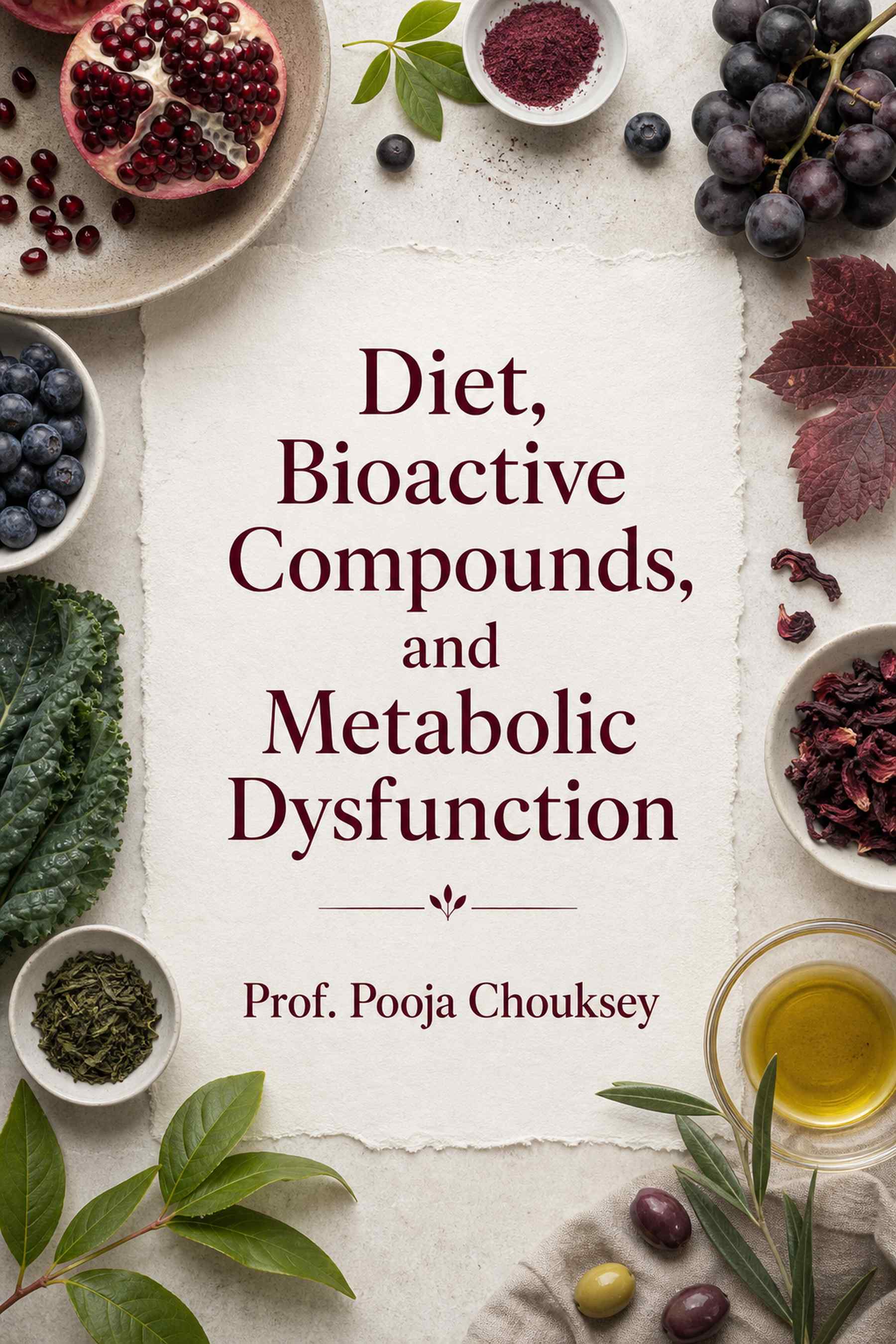 Front cover of Diet, Bioactive Compounds, and Metabolic Dysfunction by Prof. Pooja Chouksey