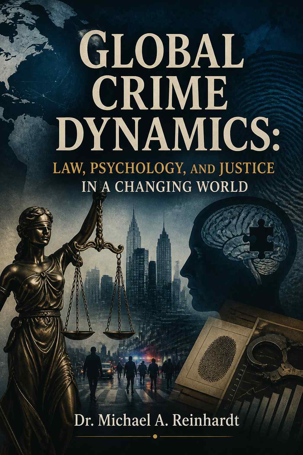 Cover of Global Crime Dynamics: Law, Psychology, and Justice in a Changing World
