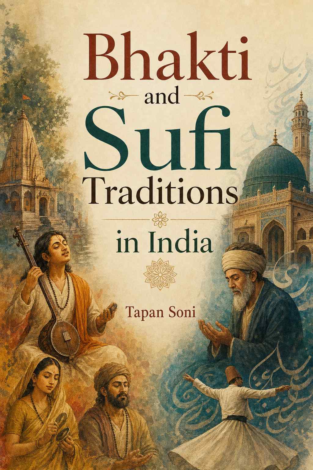 Cover of Bhakti and Sufi Traditions in India