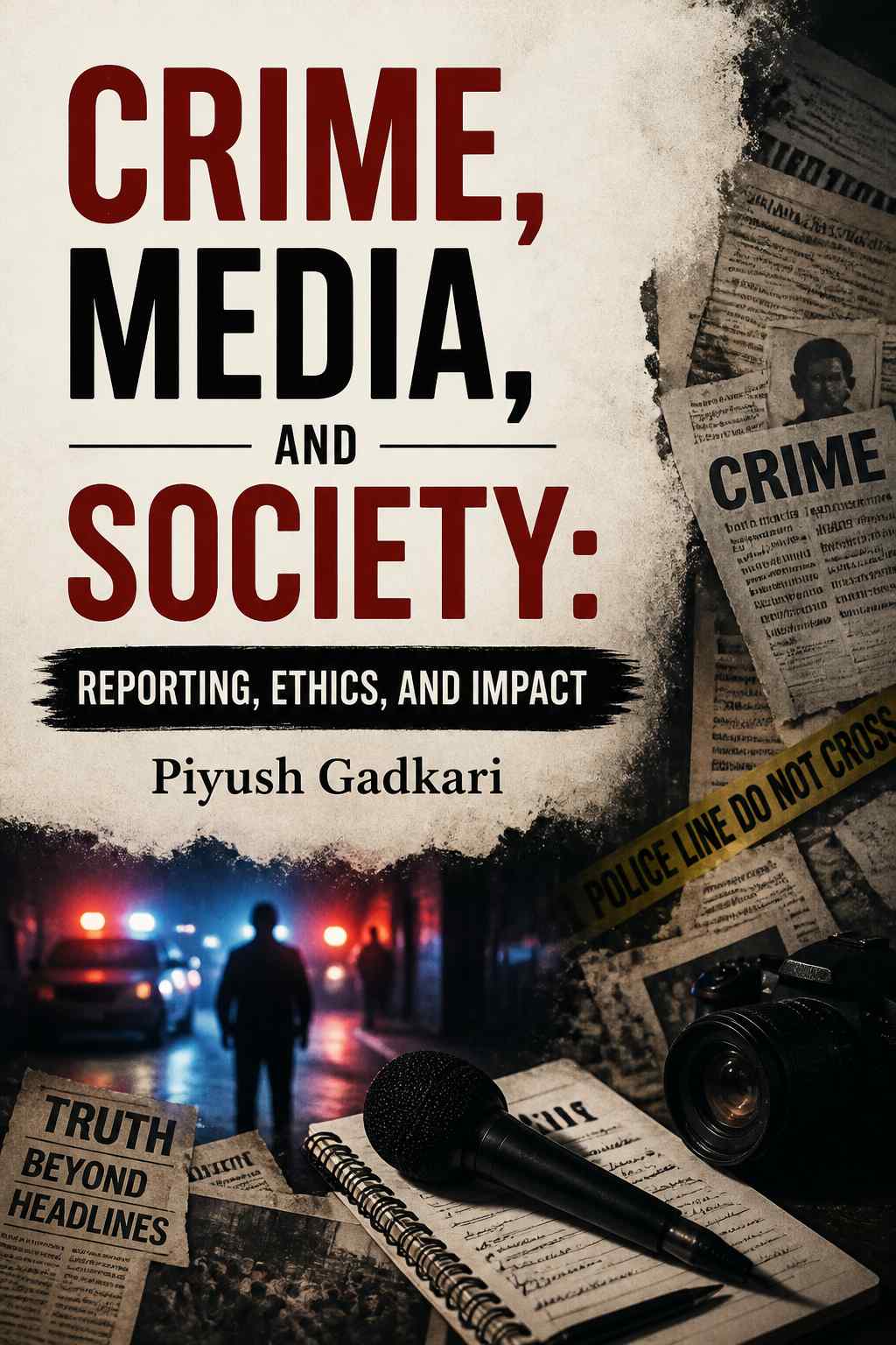Cover of Crime, Media, and Society: Reporting, Ethics, and Impact