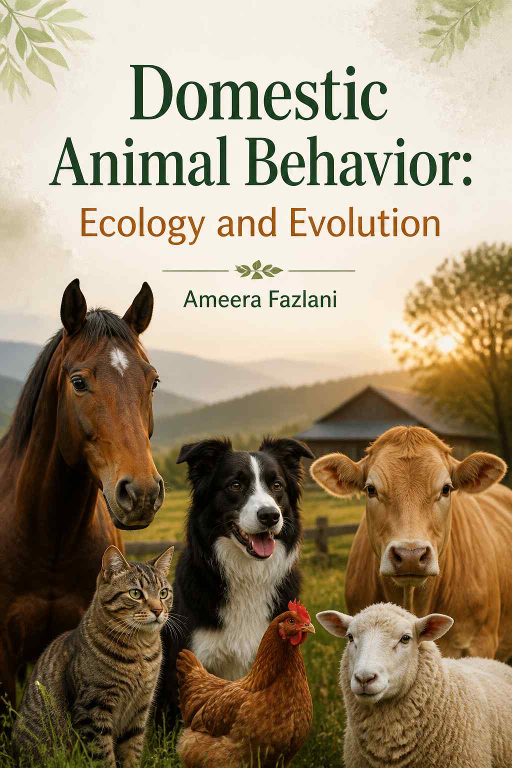 Cover of Domestic Animal Behavior: Ecology and Evolution