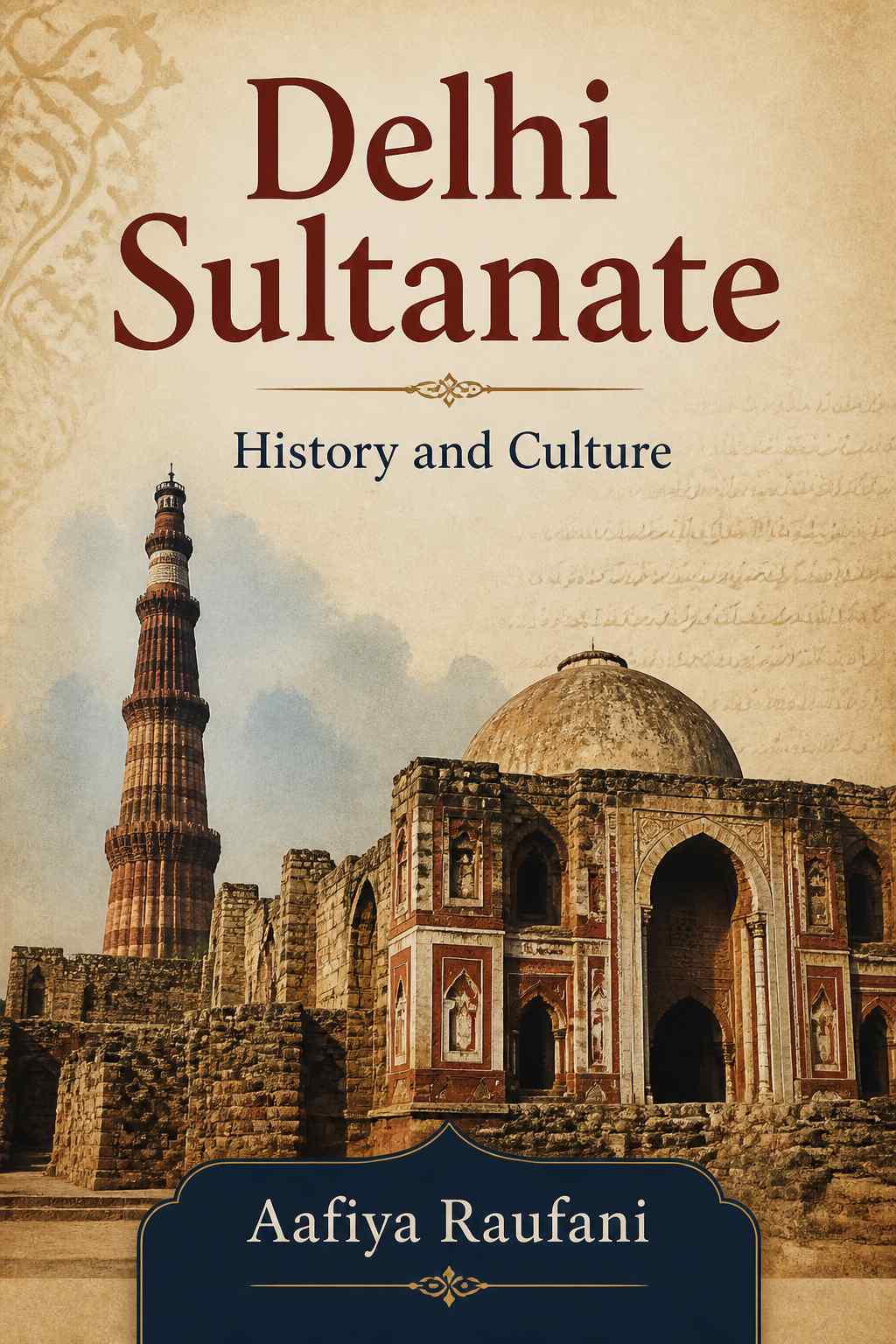 Cover of Delhi Sultanate: History and Culture