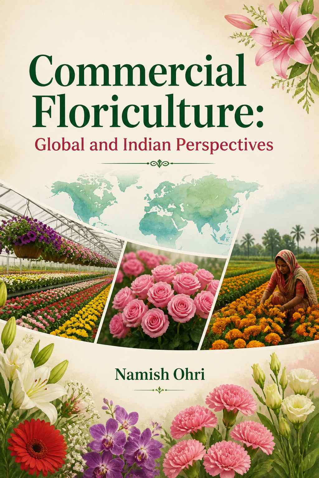Cover of Commercial Floriculture: Global and Indian Perspectives