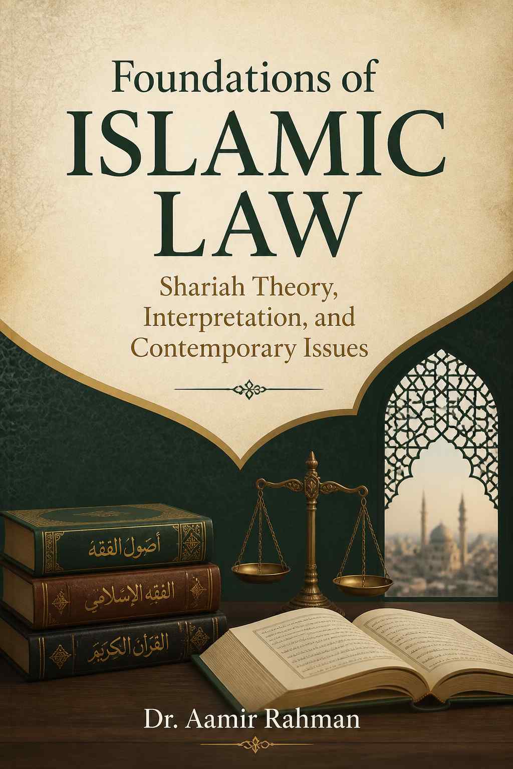 Cover of Foundations of Islamic Law: Shariah Theory, Interpretation, and Contemporary Issues