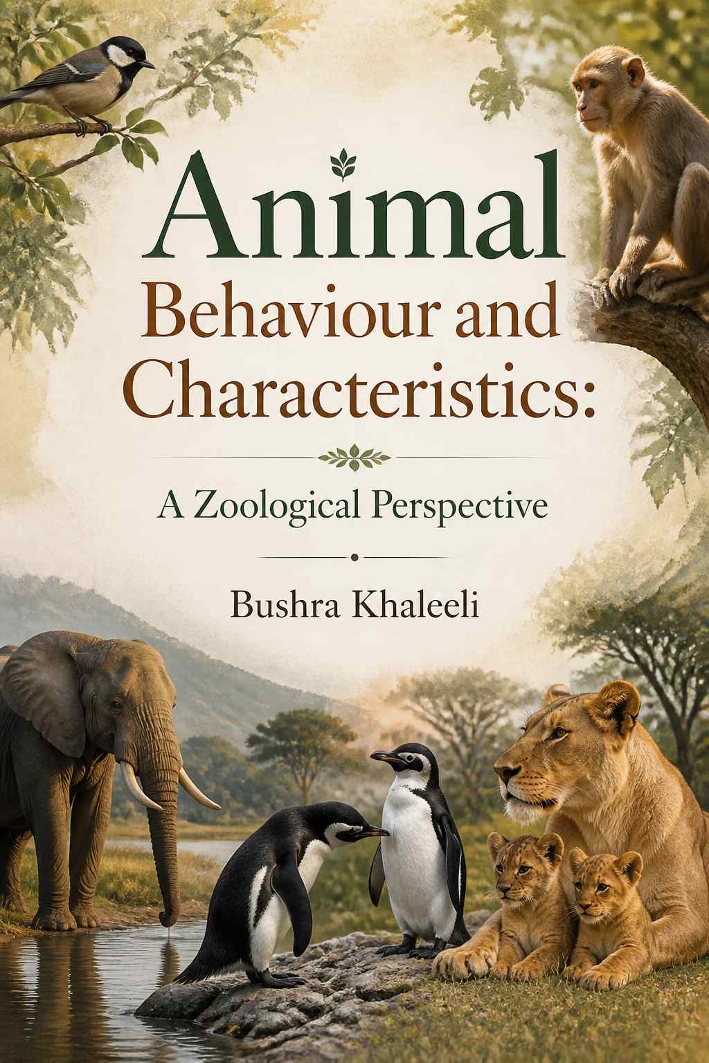 Cover of Animal Behaviour and Characteristics: A Zoological Perspective