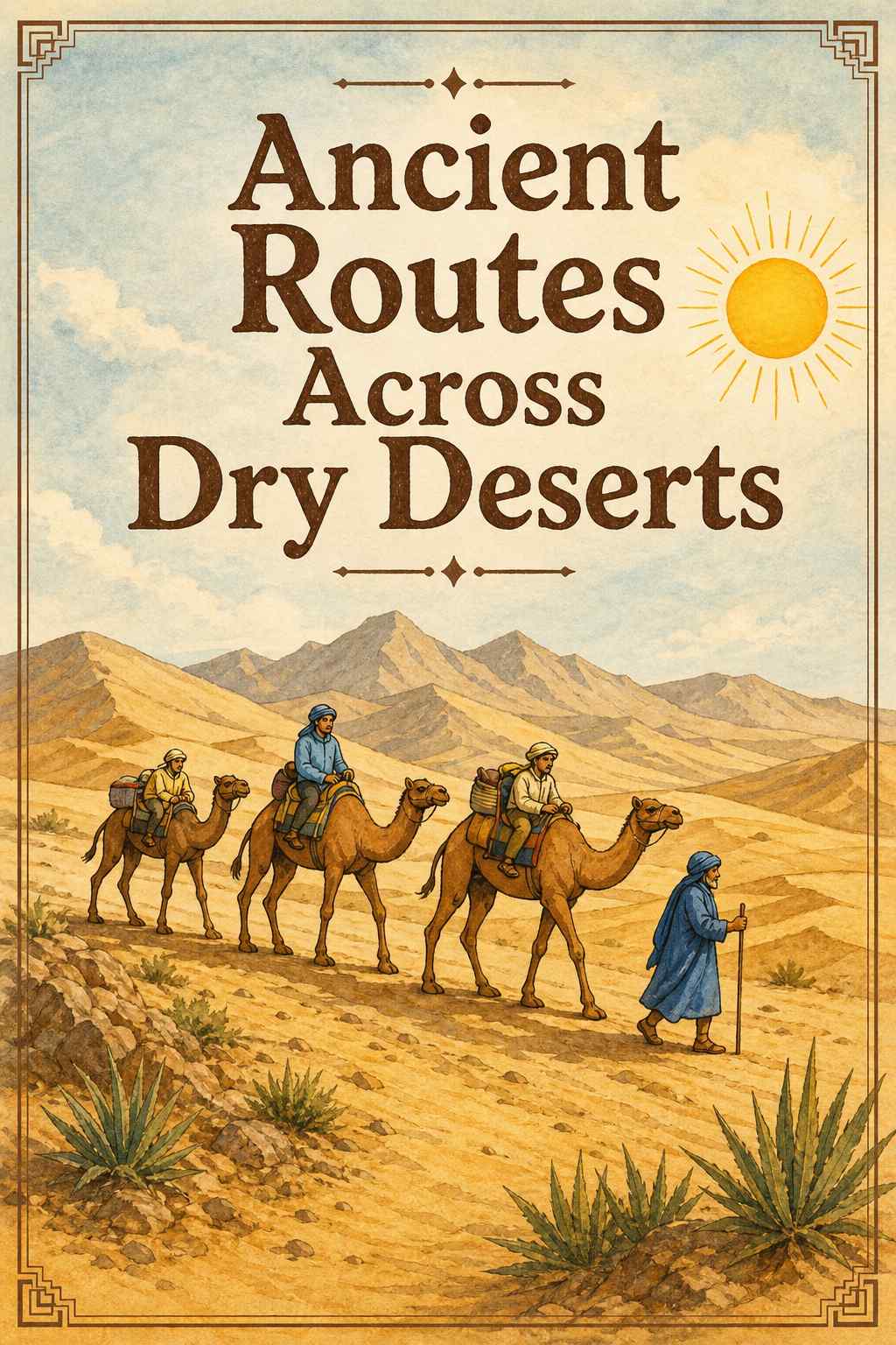 Cover of Ancient Routes Across Dry Deserts