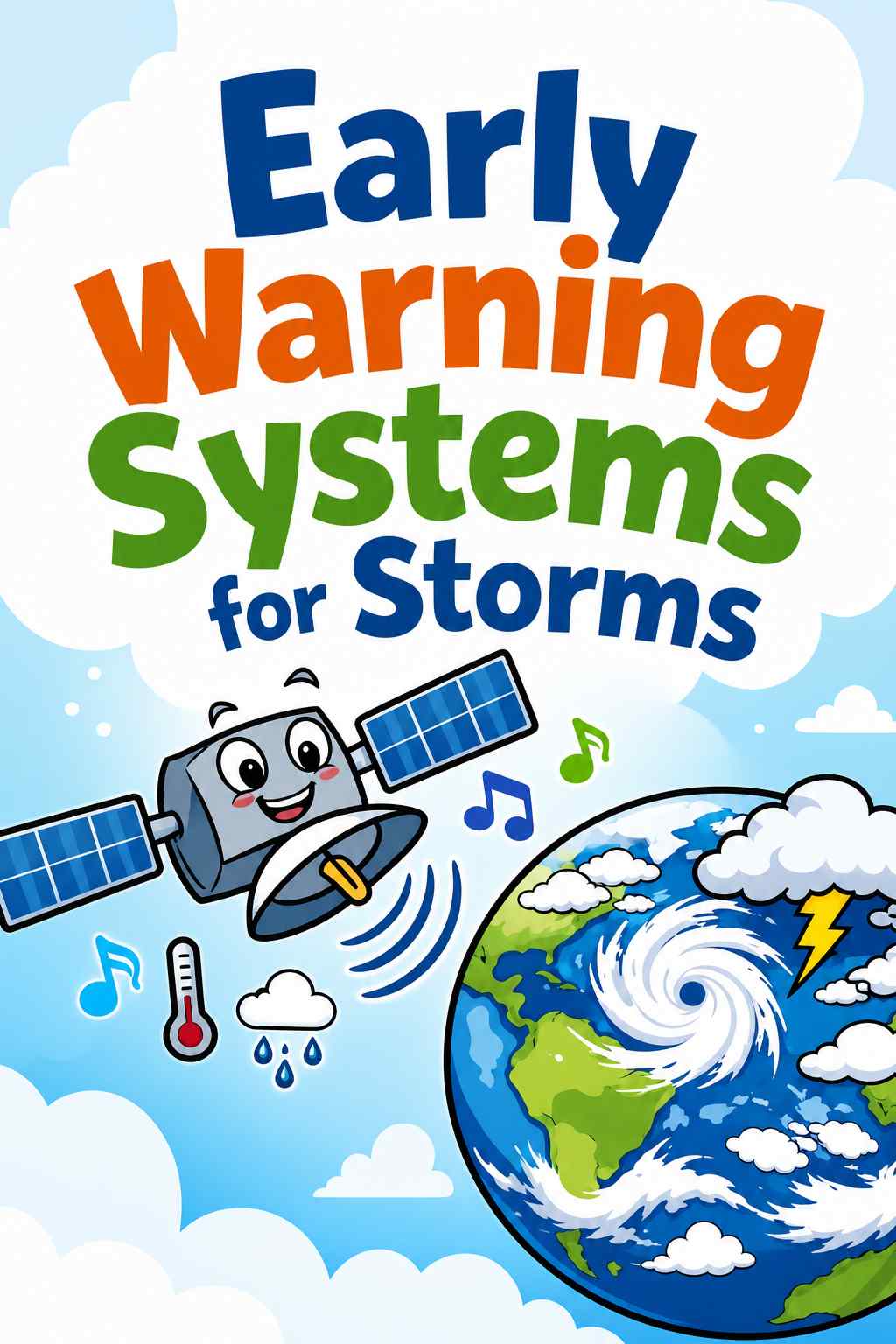 Front cover of Early Warning Systems for Storms by Kidlet