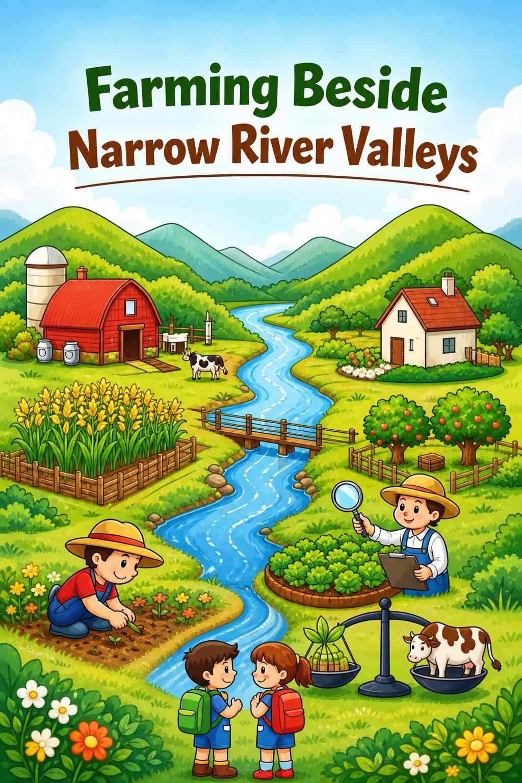 Cover of Farming Beside Narrow River Valleys