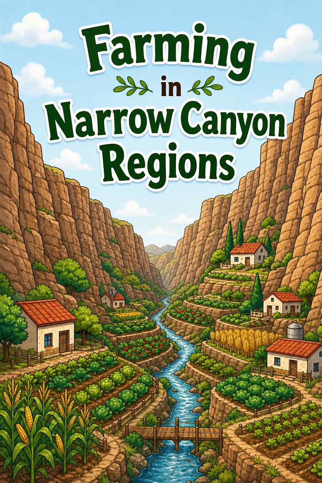 Cover of Farming in Narrow Canyon Regions
