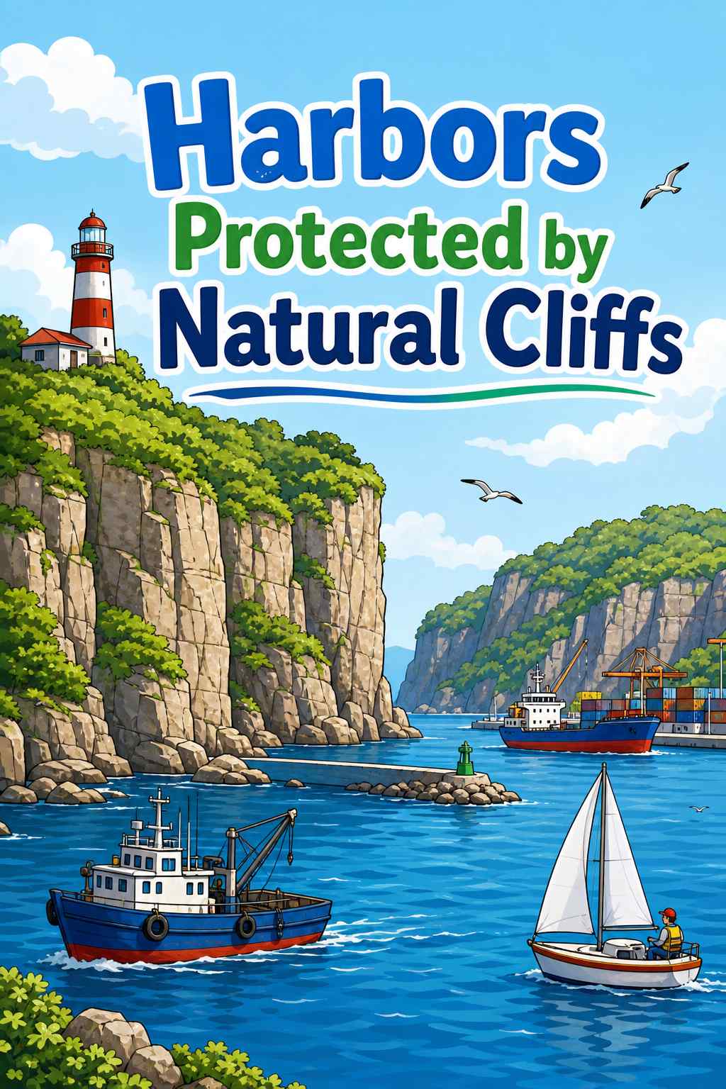 Cover of Harbors Protected by Natural Cliffs