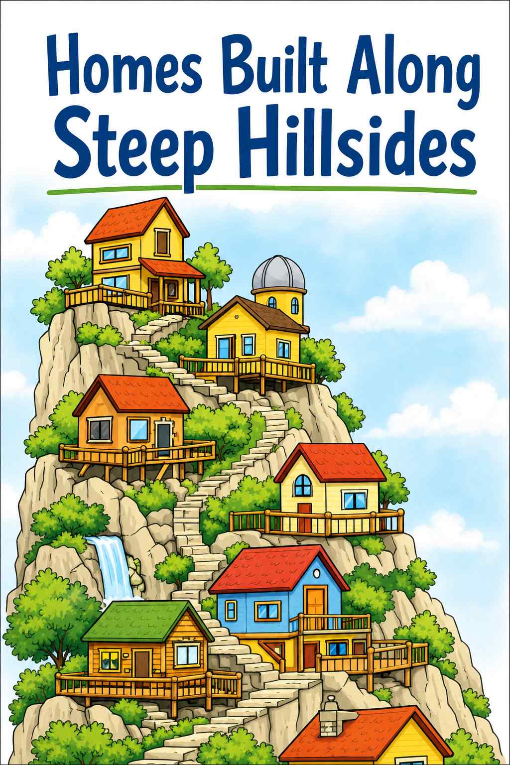 Cover of Homes Built Along Steep Hillsides