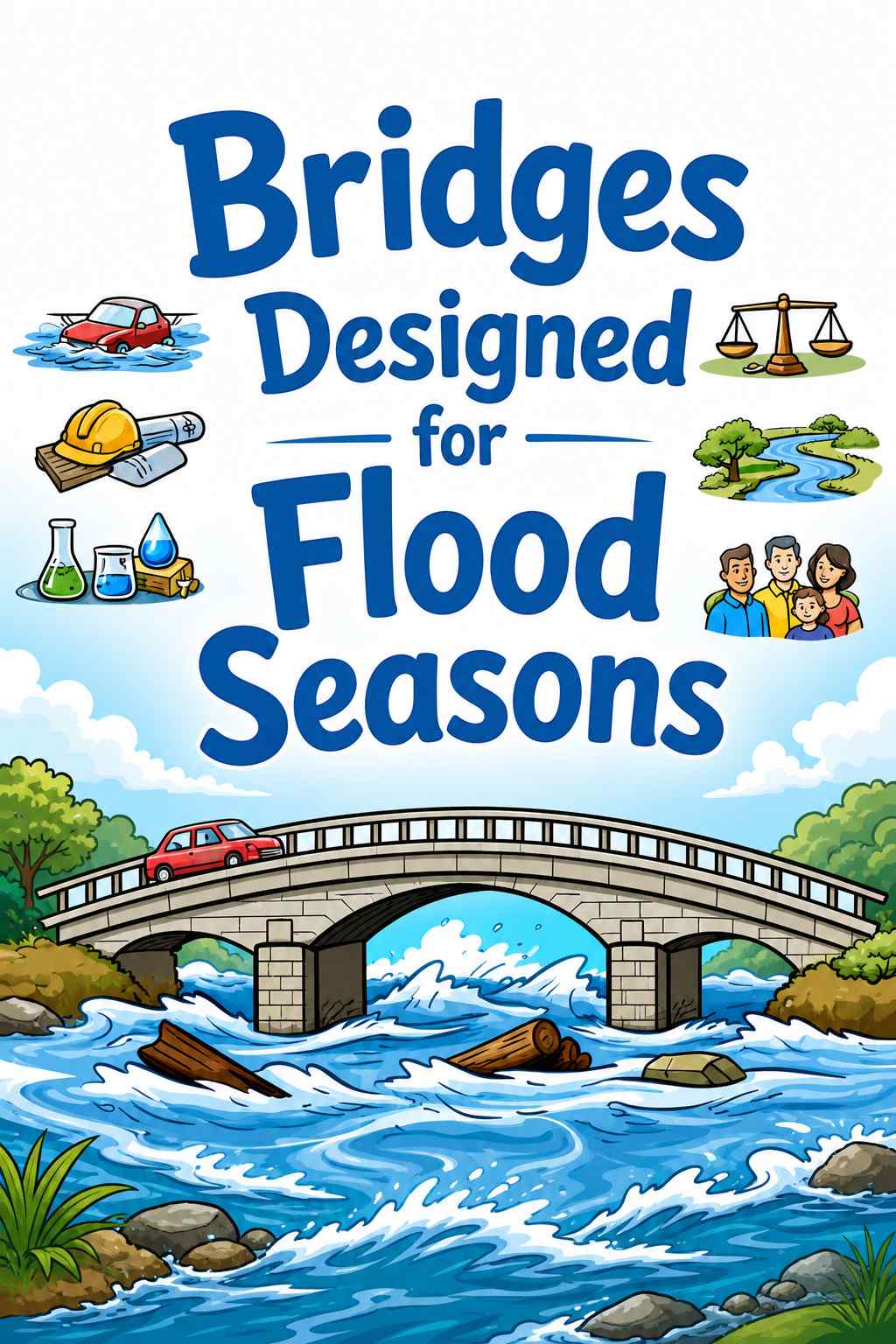 Cover of Bridges Designed for Flood Seasons