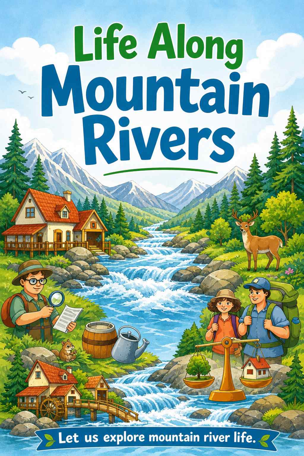 Cover of Life Along Mountain Rivers