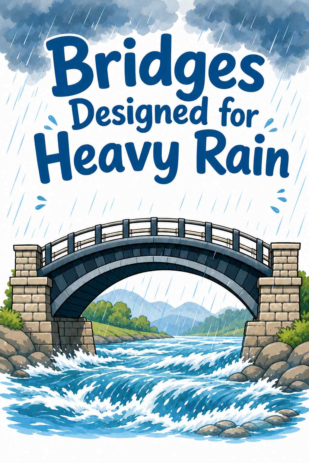 Cover of Bridges Designed for Heavy Rain