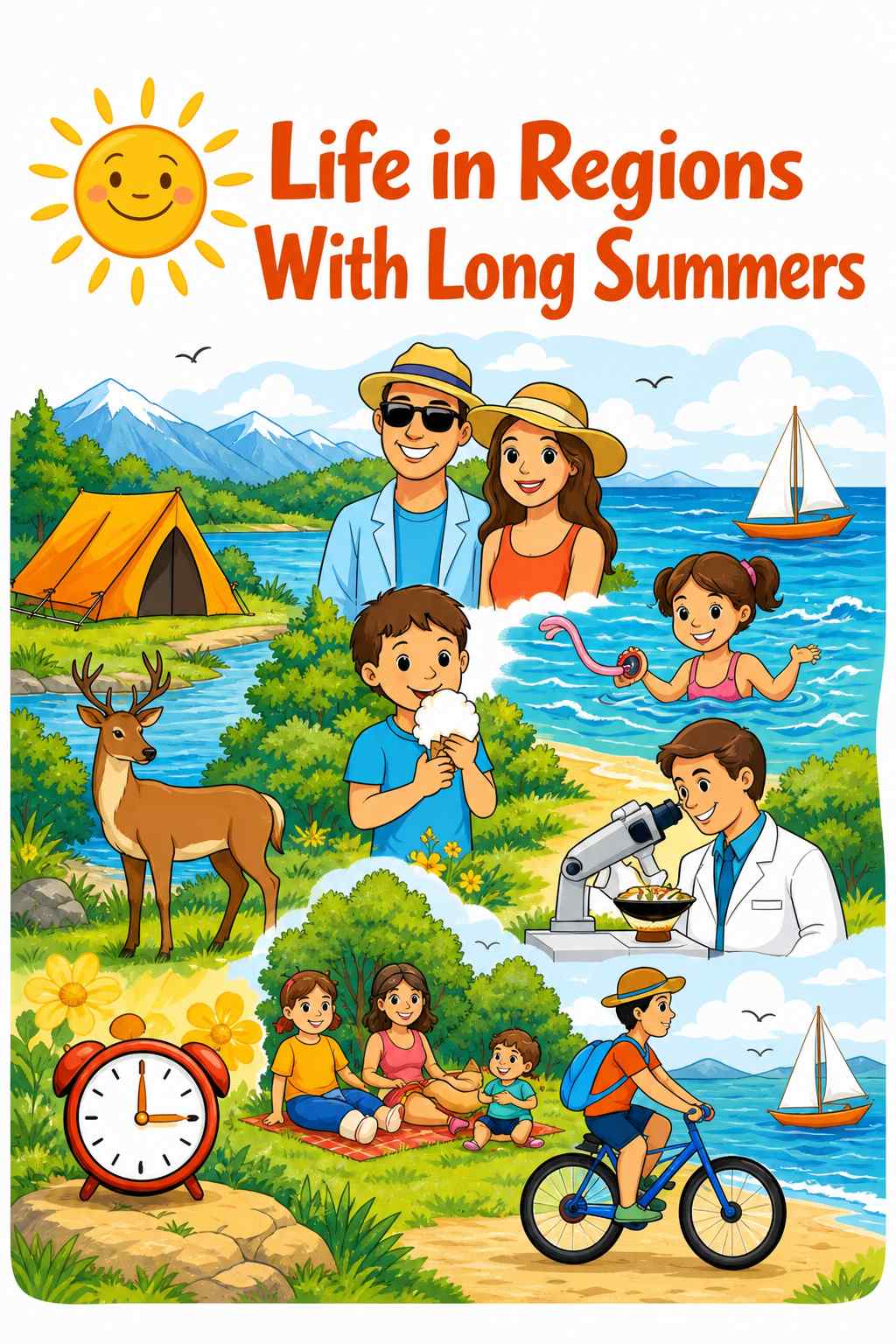 Cover of Life in Regions With Long Summers