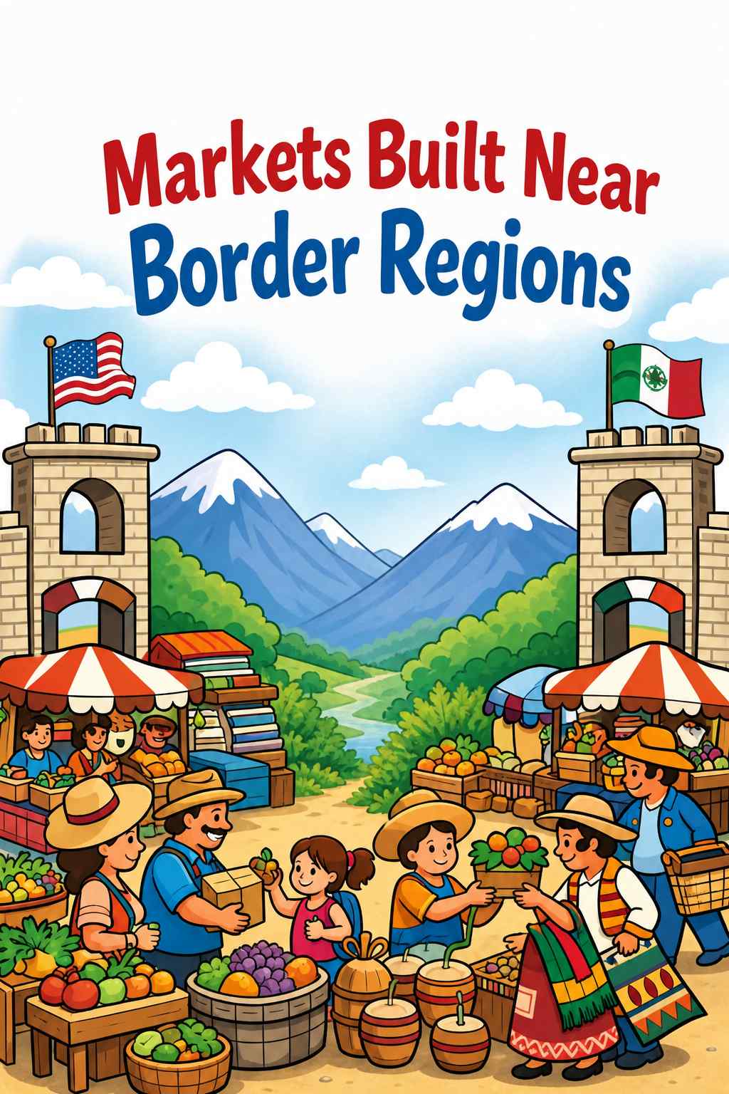 Cover of Markets Built Near Border Regions