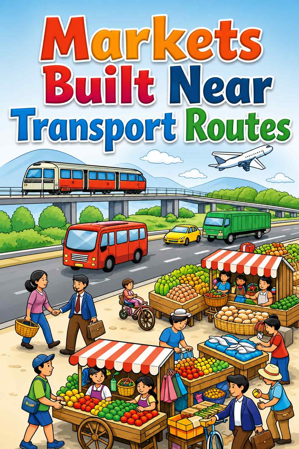 Cover of Markets Built Near Transport Routes