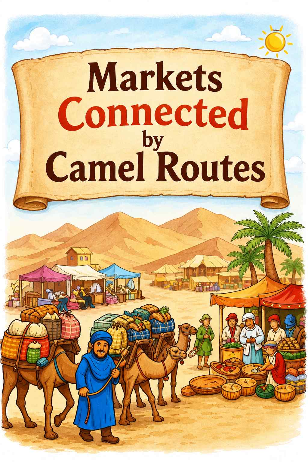 Cover of Markets Connected by Camel Routes