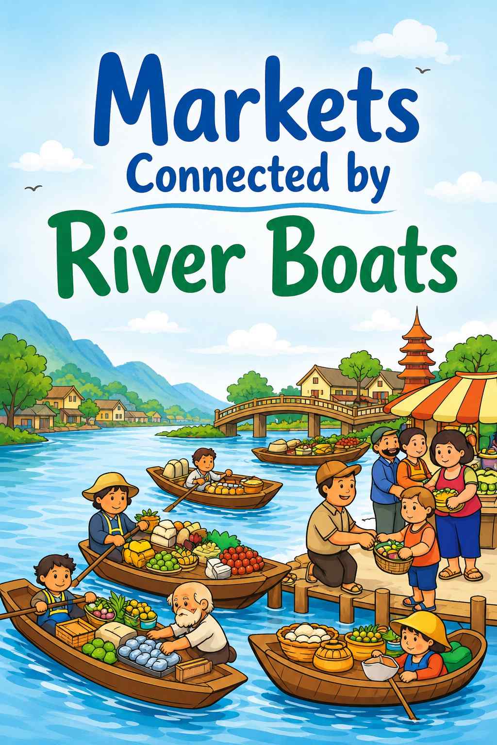 Cover of Markets Connected by River Boats