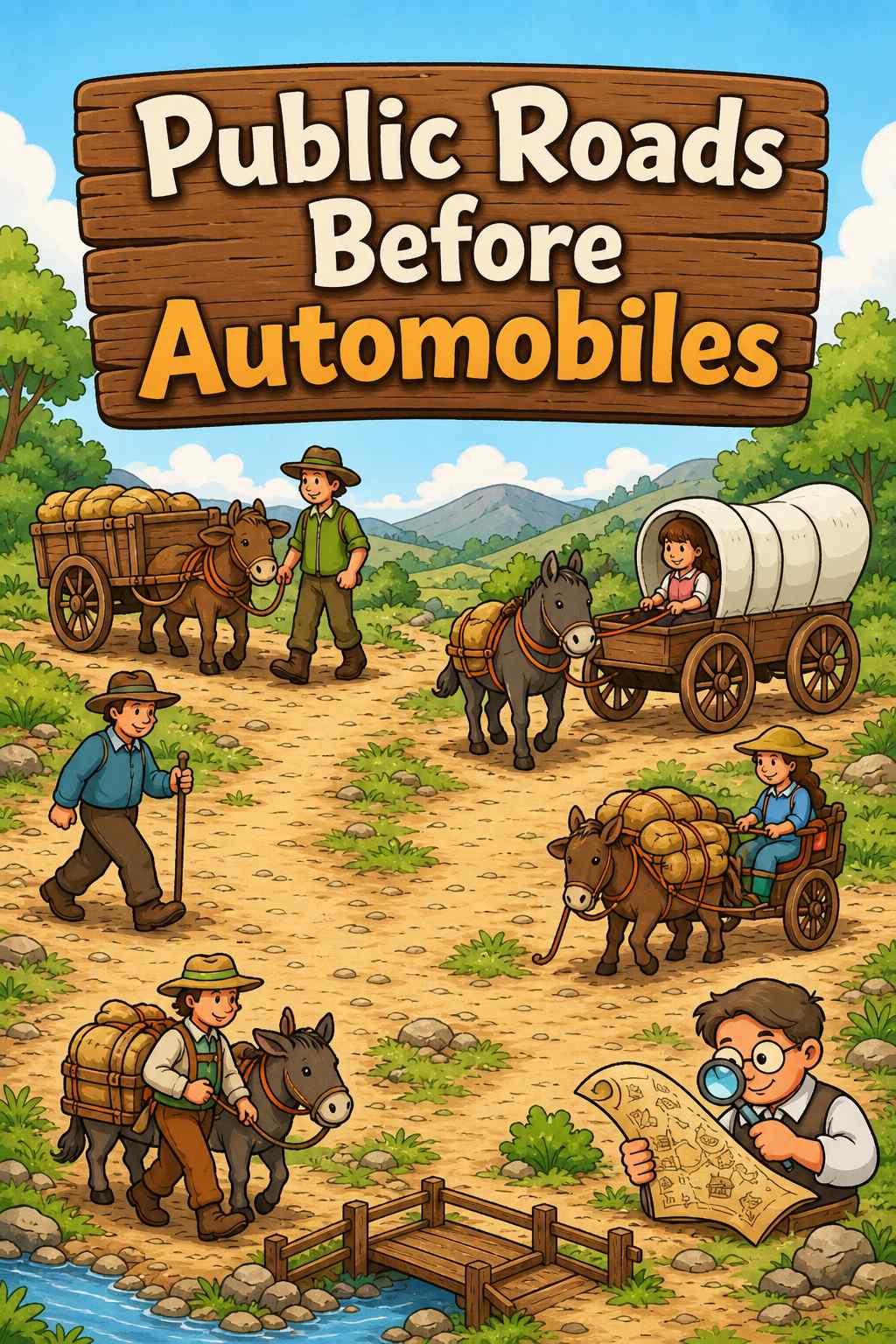 Cover of Public Roads Before Automobiles