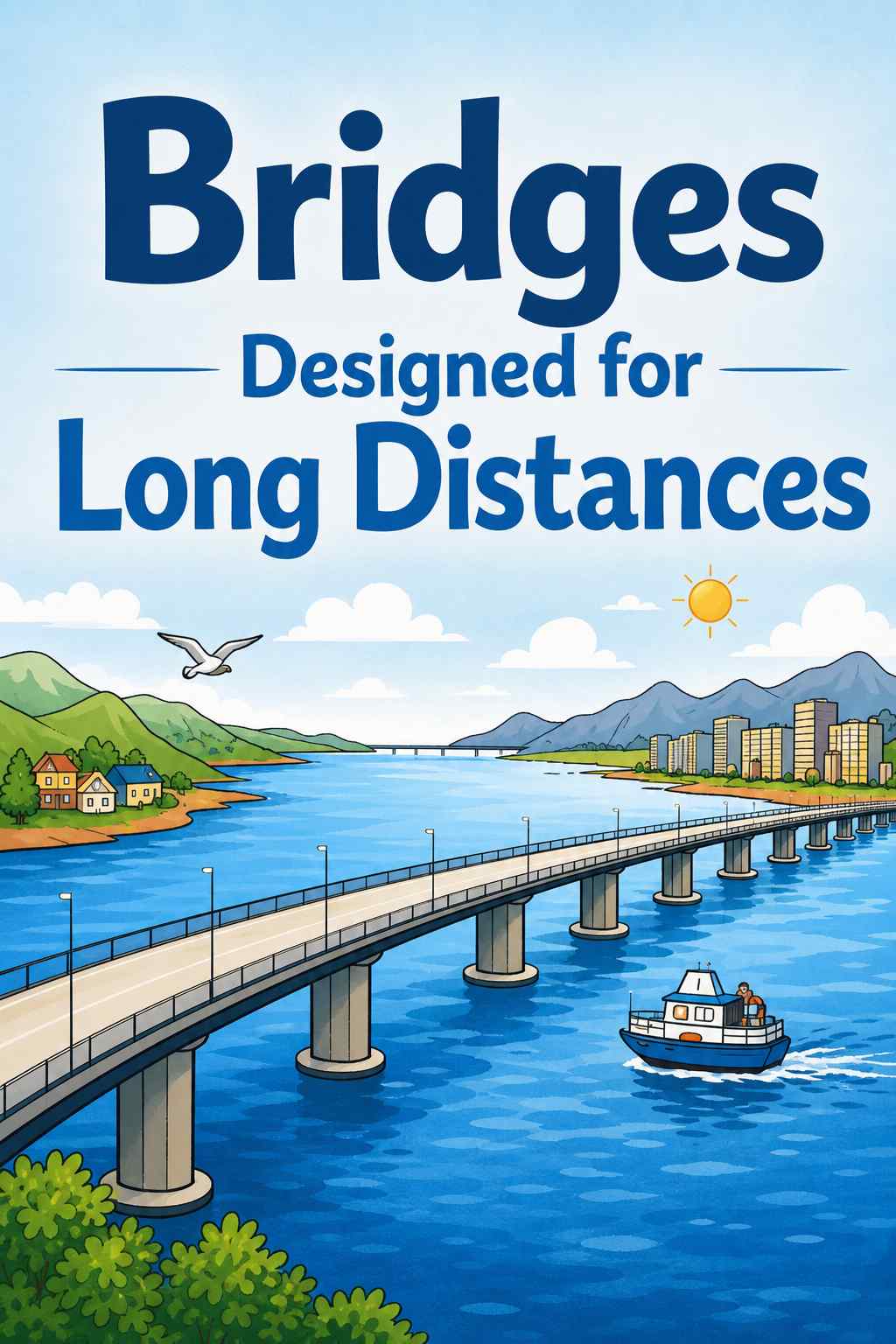 Cover of Bridges Designed for Long Distances