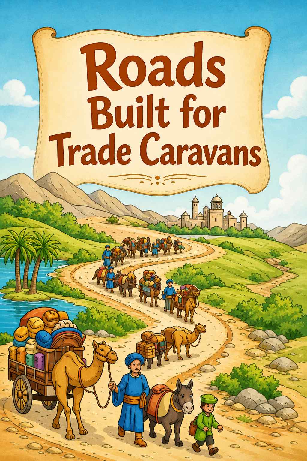 Cover of Roads Built for Trade Caravans