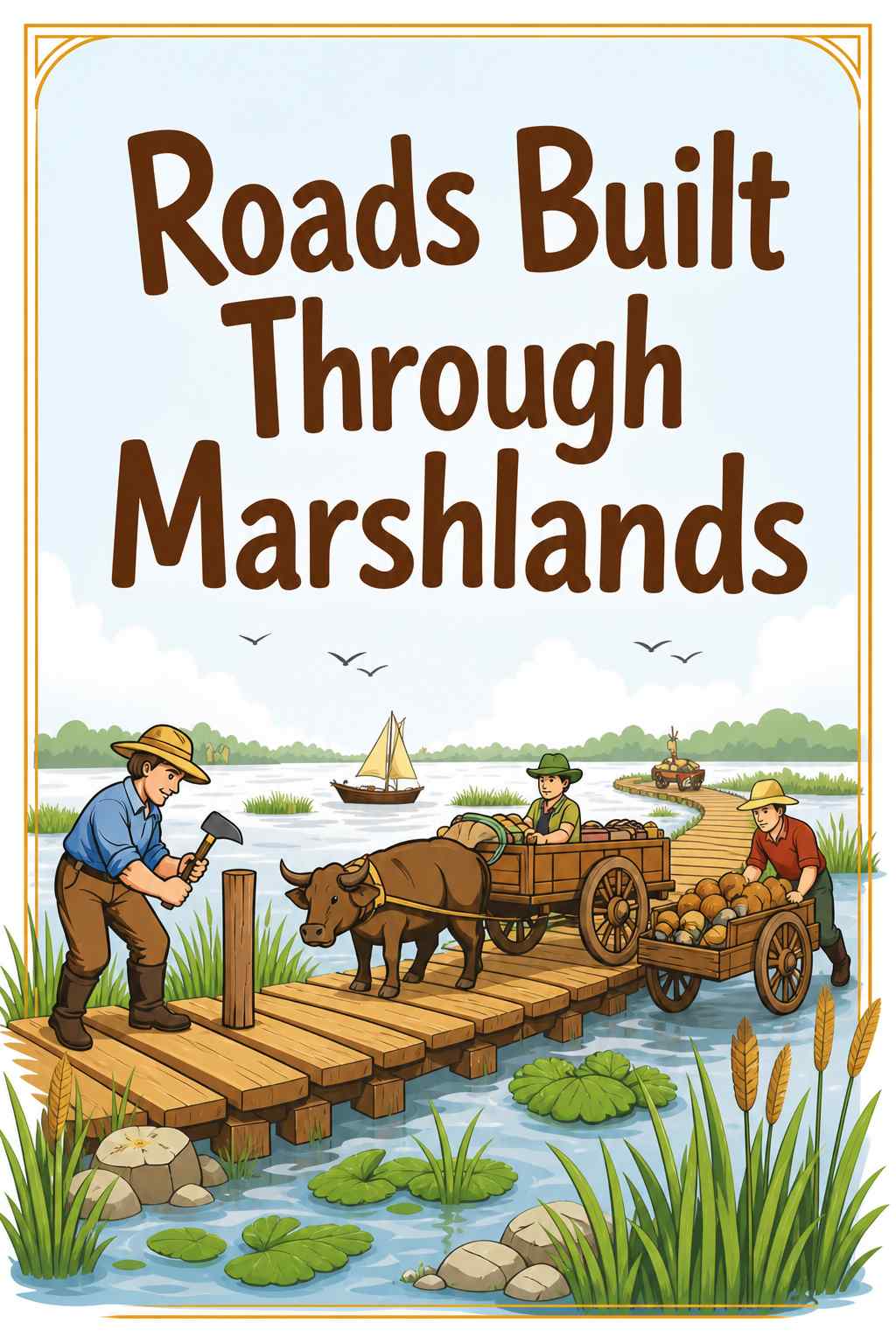 Cover of Roads Built Through Marshlands