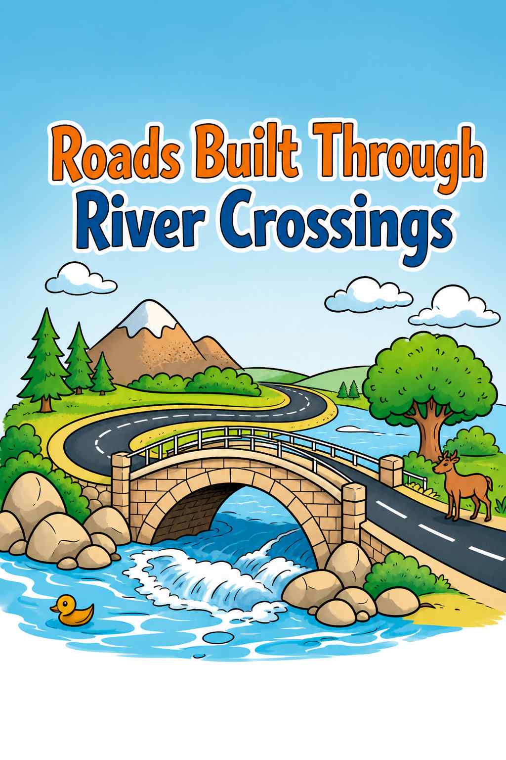Cover of Roads Built Through River Crossings