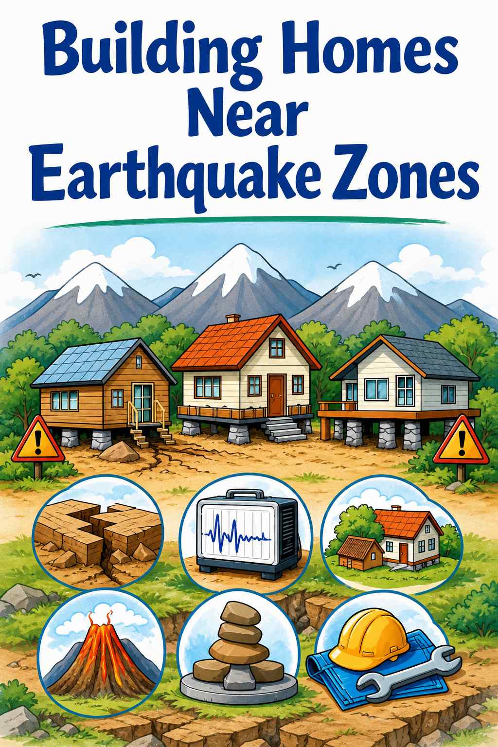 Cover of Building Homes Near Earthquake Zones
