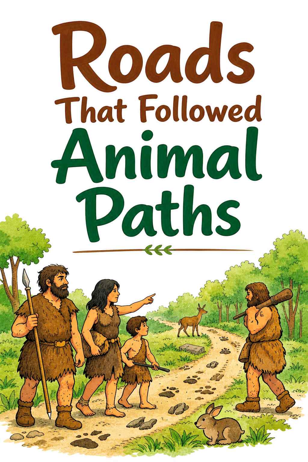 Cover of Roads That Followed Animal Paths