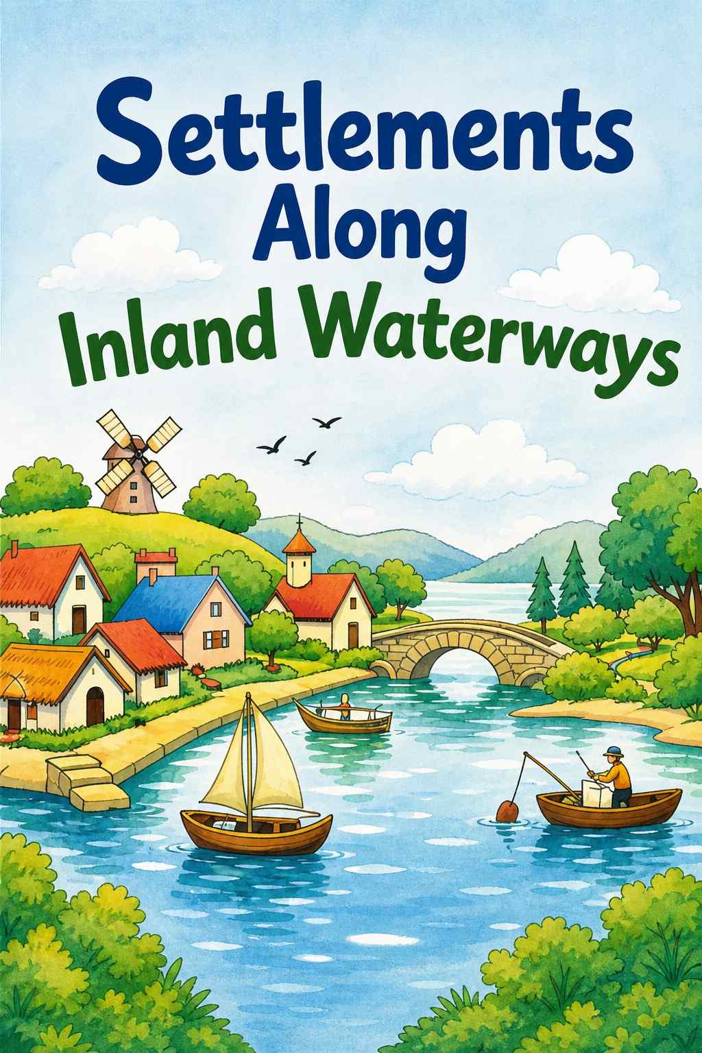 Cover of Settlements Along Inland Waterways