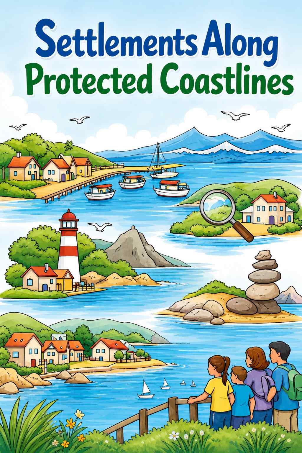 Cover of Settlements Along Protected Coastlines