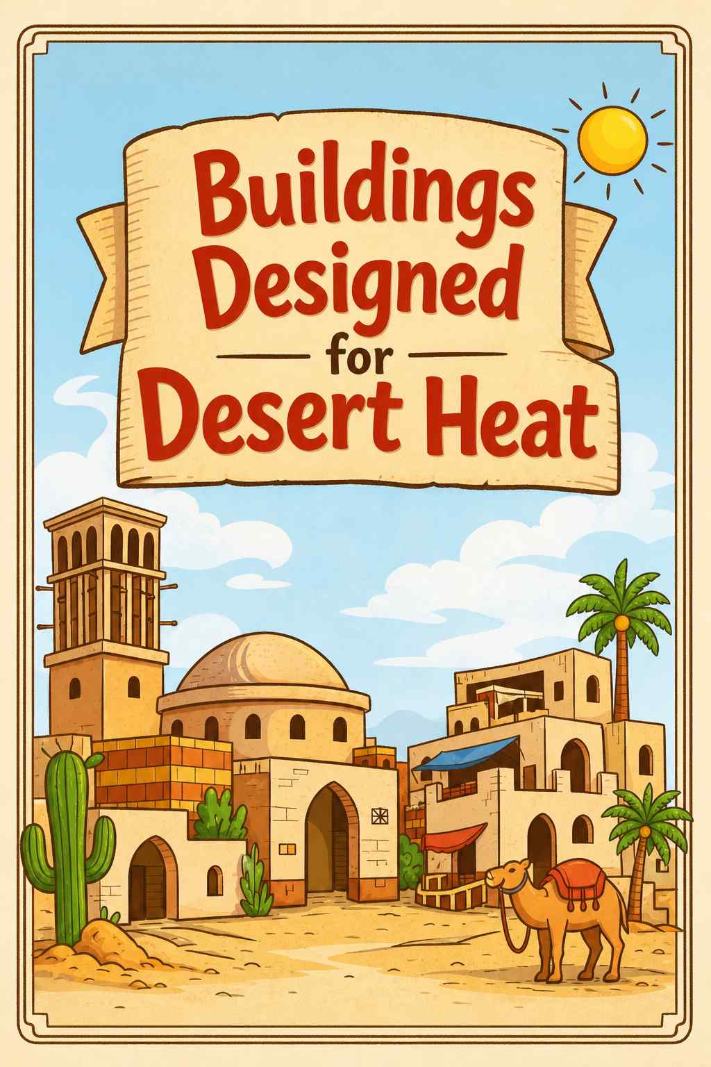 Cover of Buildings Designed for Desert Heat