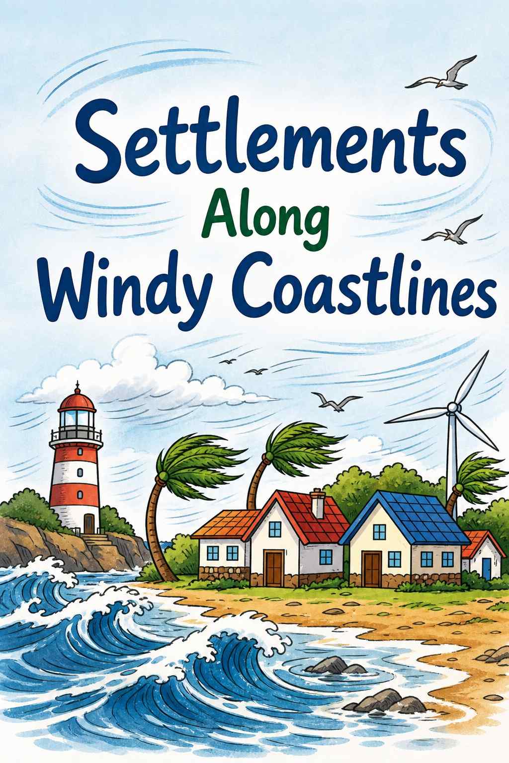 Cover of Settlements Along Windy Coastlines