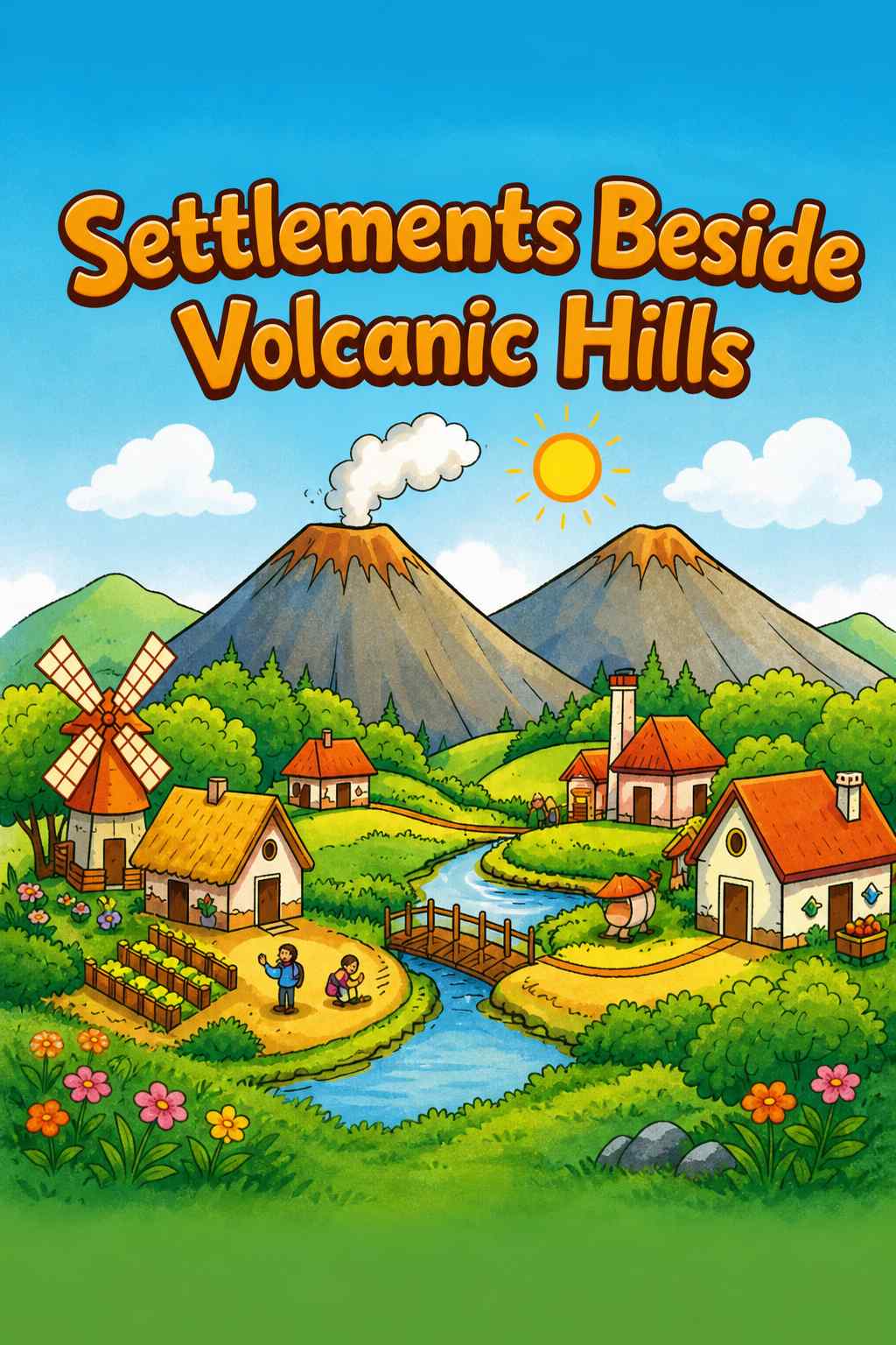 Cover of Settlements Beside Volcanic Hills