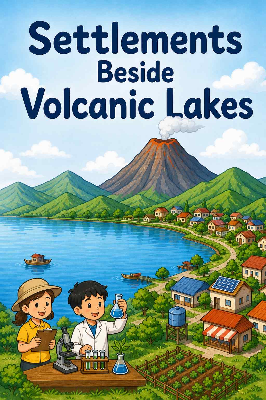 Cover of Settlements Beside Volcanic Lakes